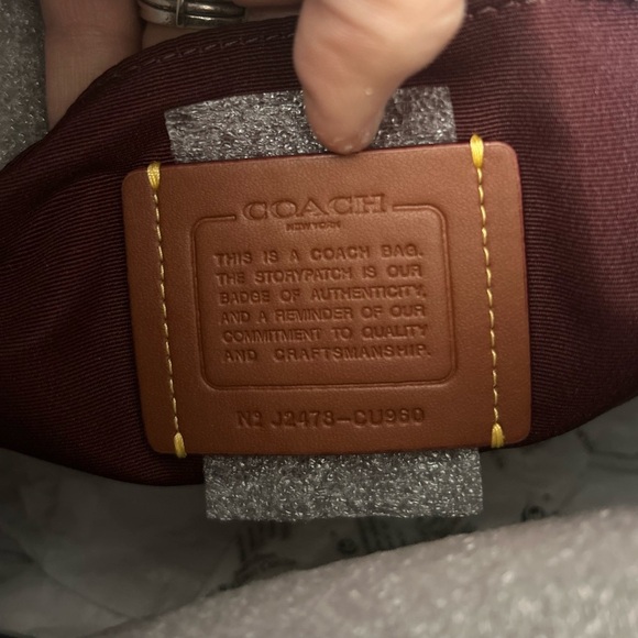 Coach Leather Ellie File Bag - Picture 7 of 7